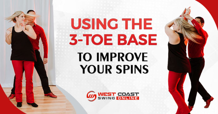 Using the 3-toe base to improve your spins